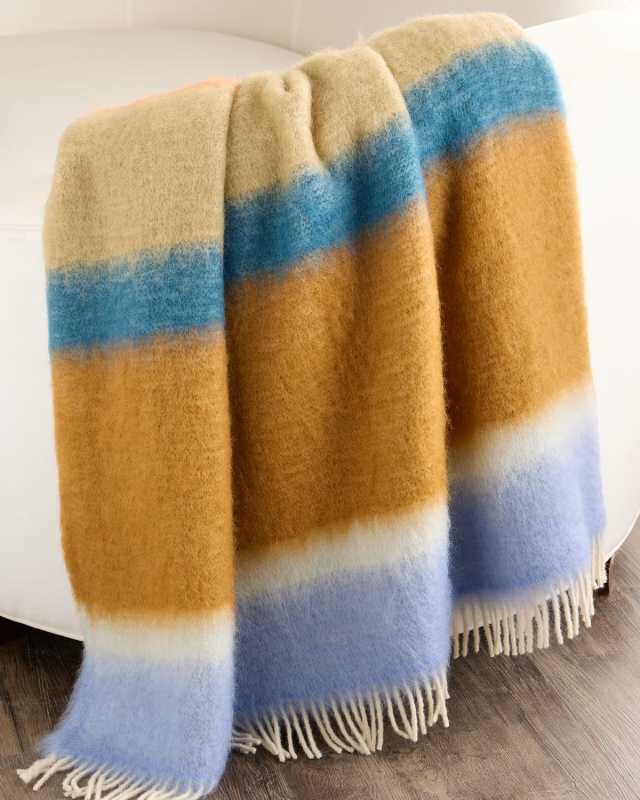 Matisse Mohair & Wool Throw, 51" x 79"
